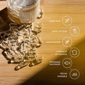 Omega-3 Huile de Poissons Sauvages 1500mg